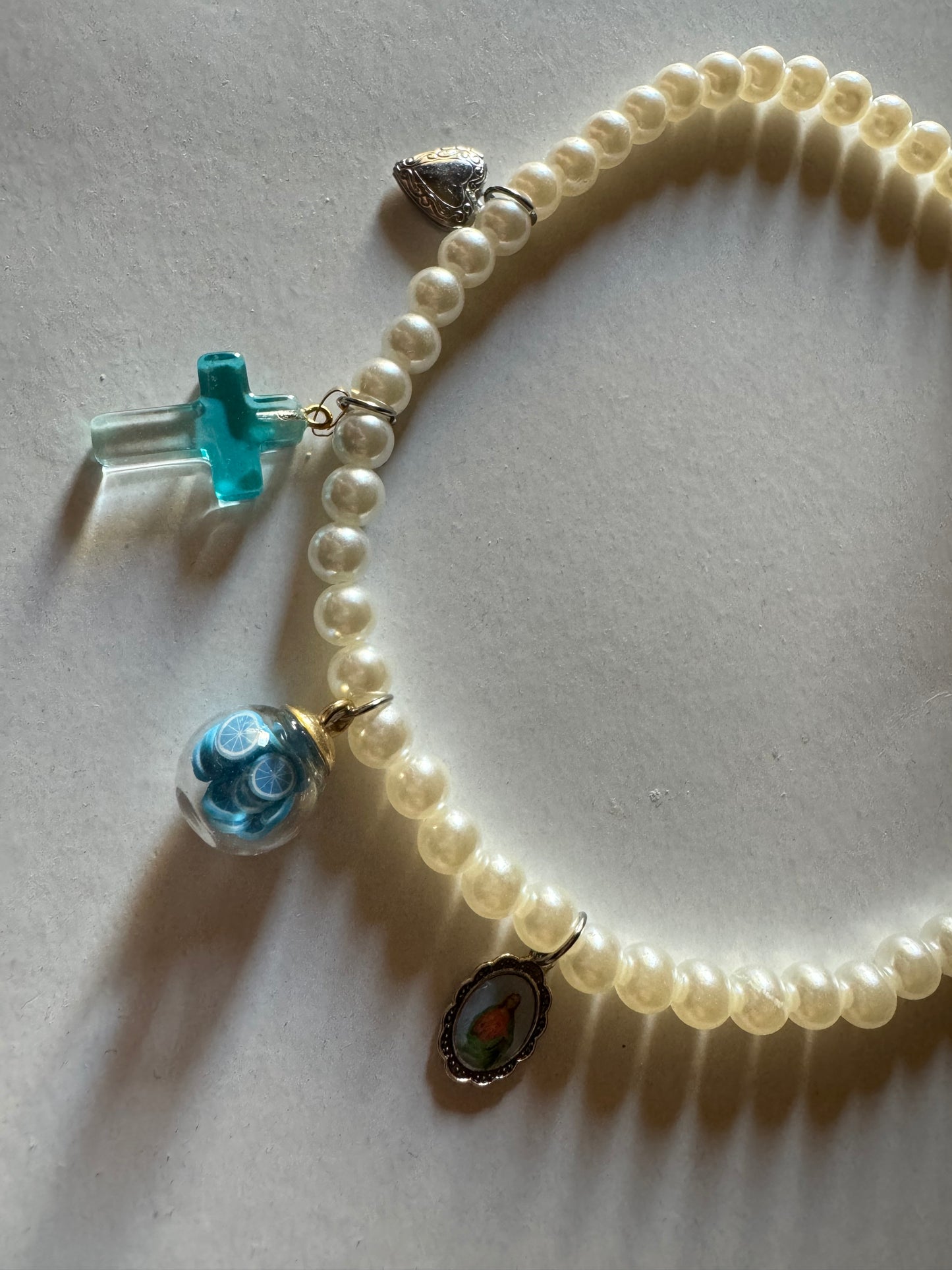 Collana blue Handmade
