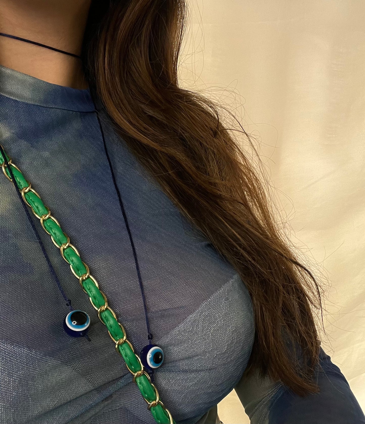 Choker double eyes