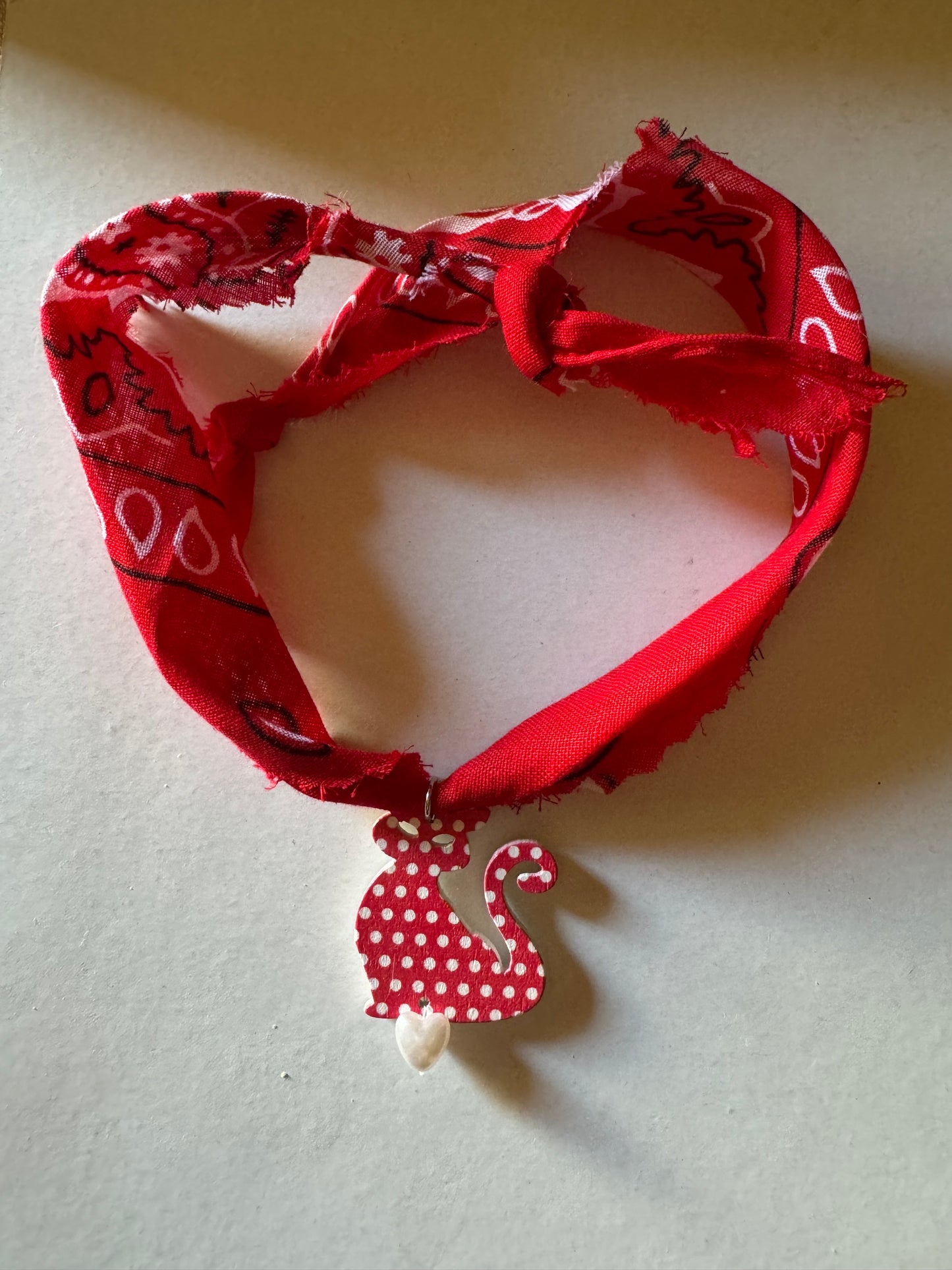 Collana French Cat Handmade