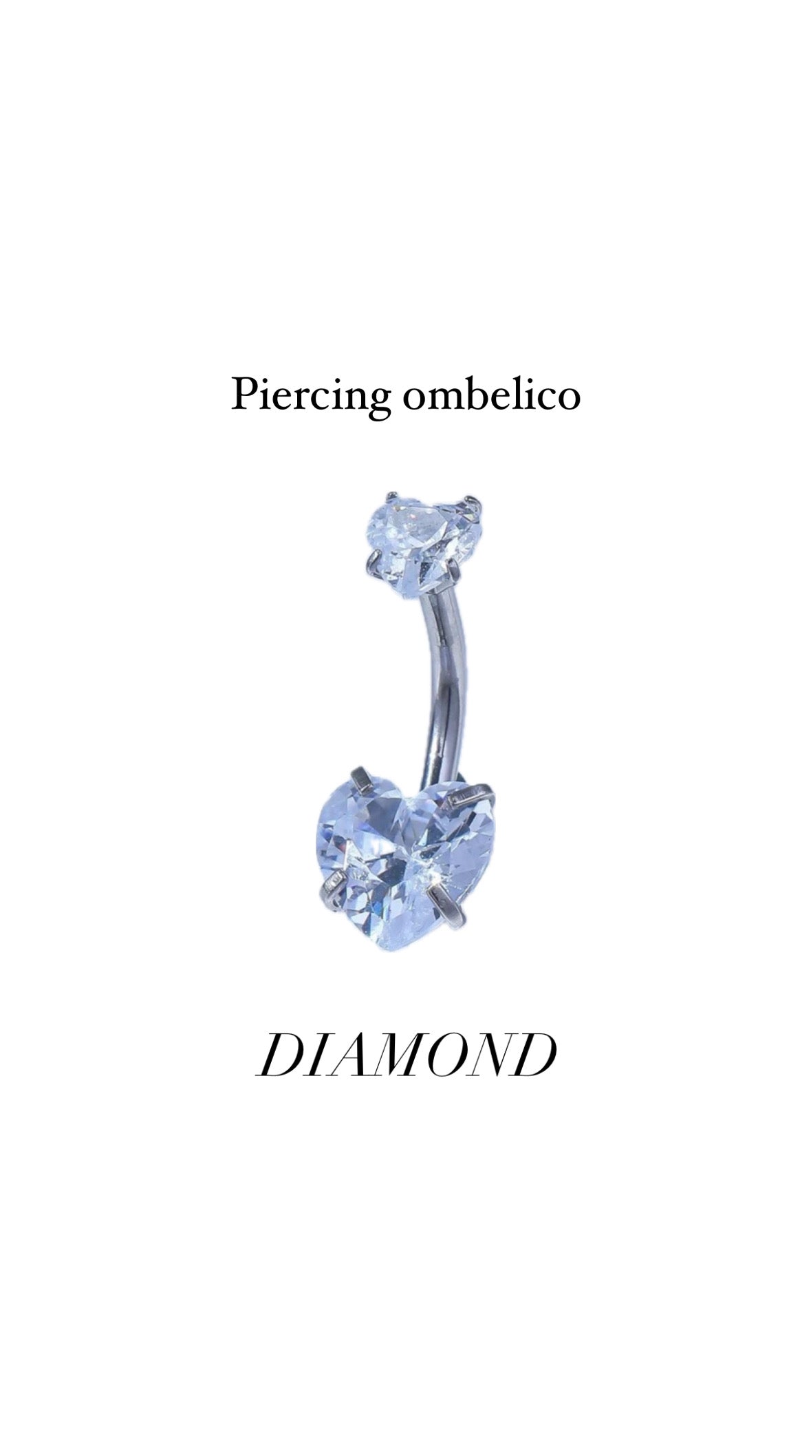 Piercing ombelico