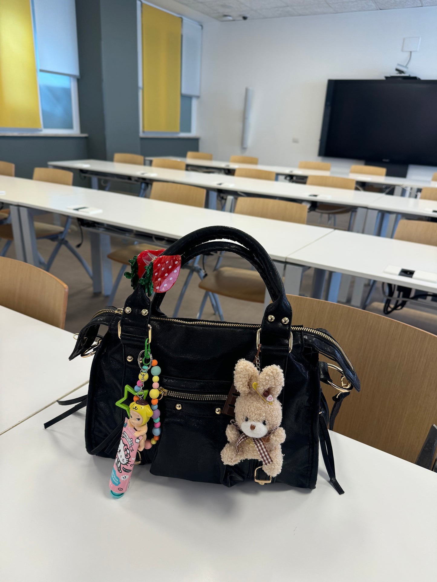 City bag - Black (small&medium)