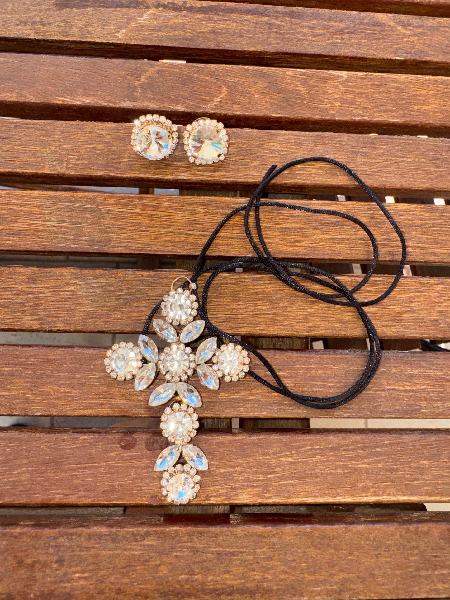 Set choker croce