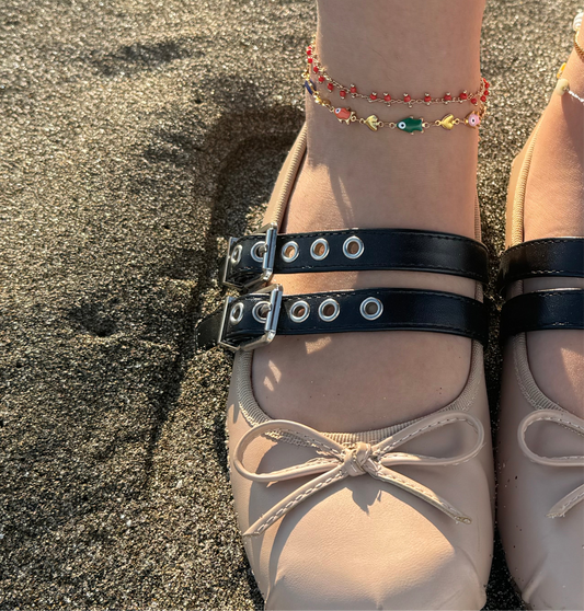 Set cavigliere pesciolini