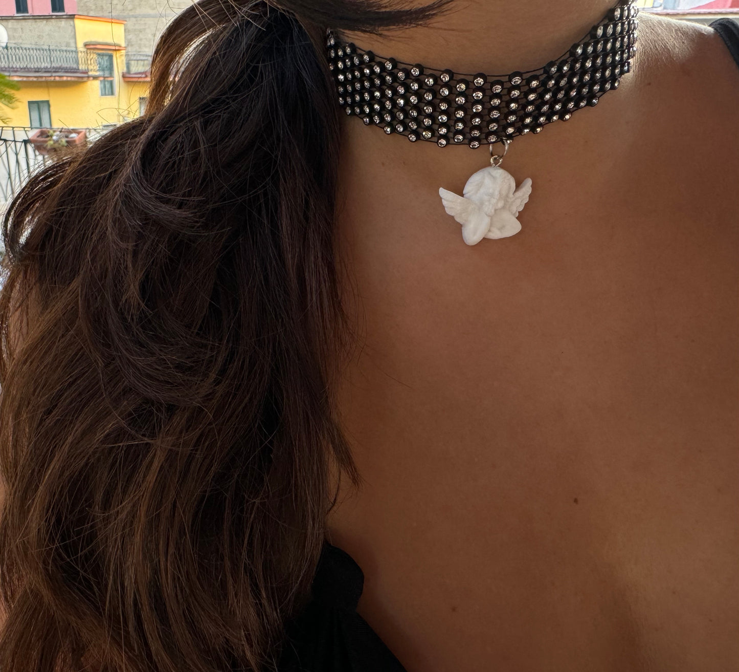 Choker strass