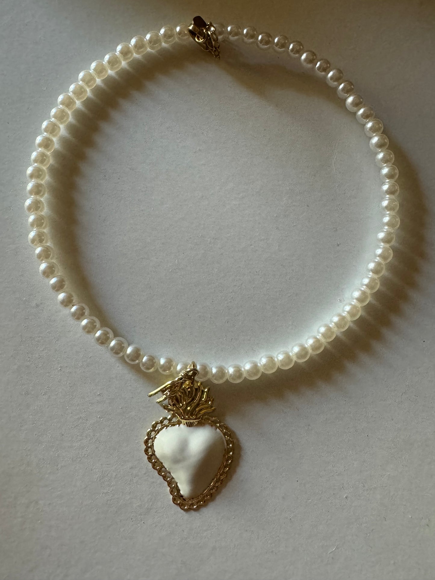 Colla cuore sacro Handmade