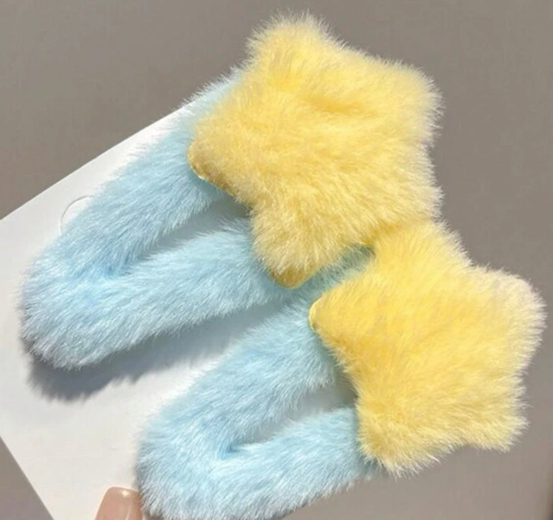 Mollette peluche