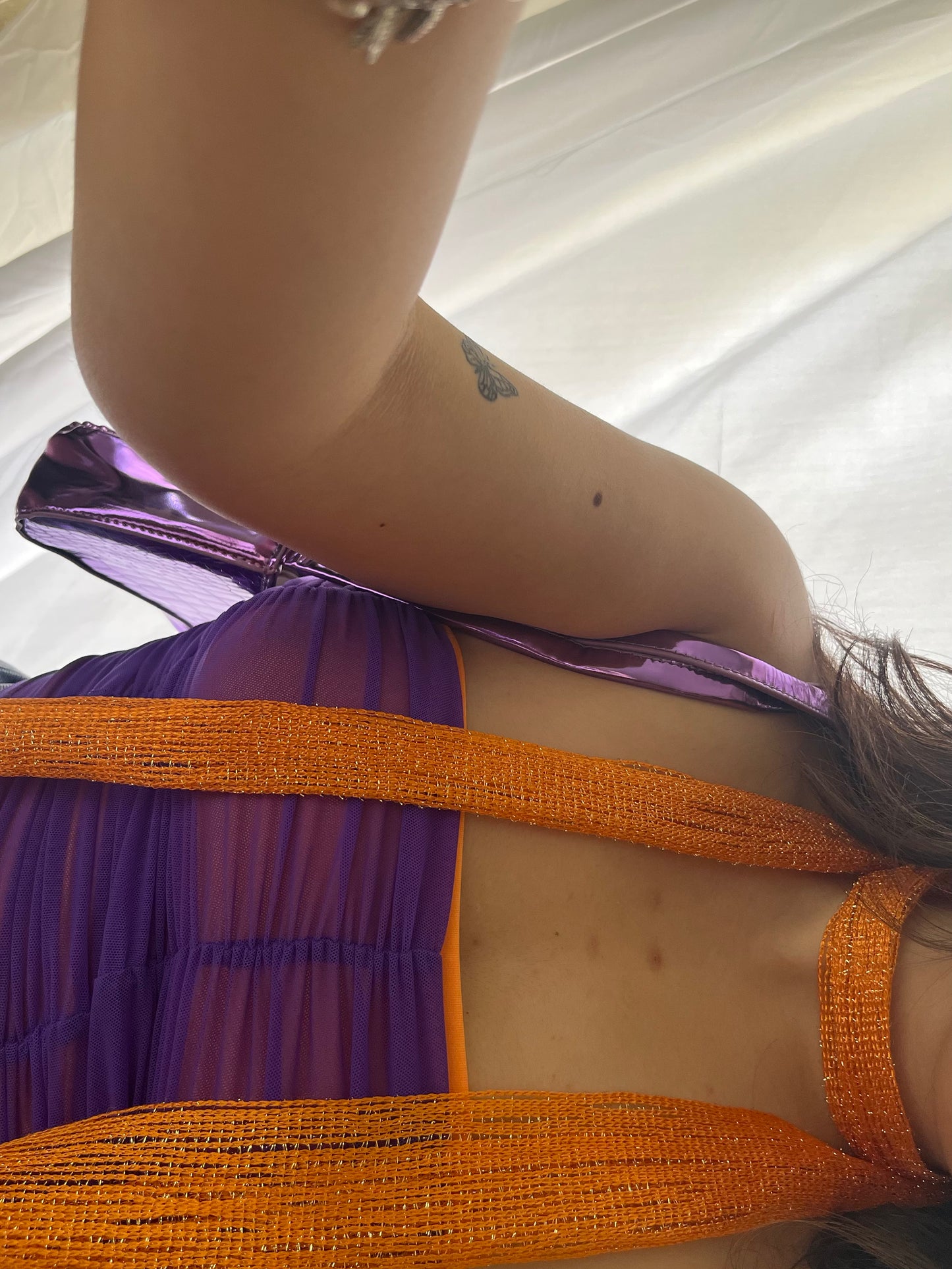 Foulard Peach
