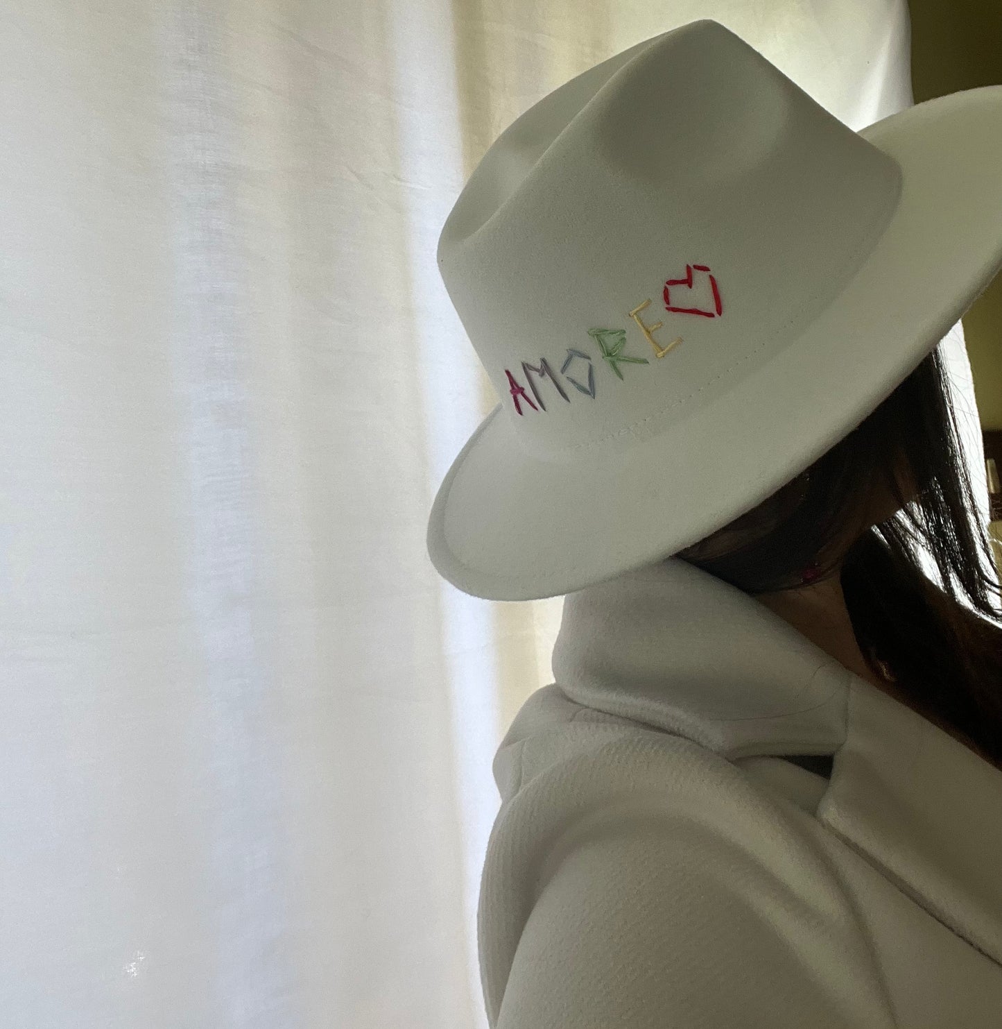 Cappello fedora “amore”