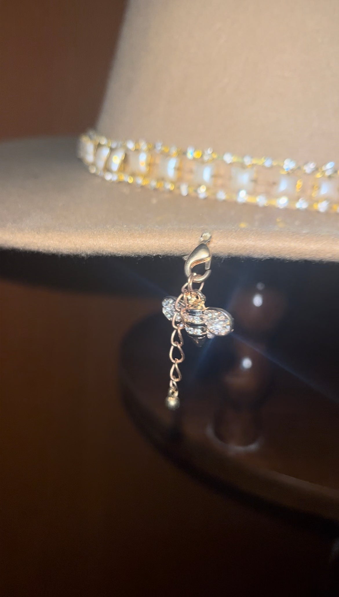 Cappello fedora “bee brilliant”