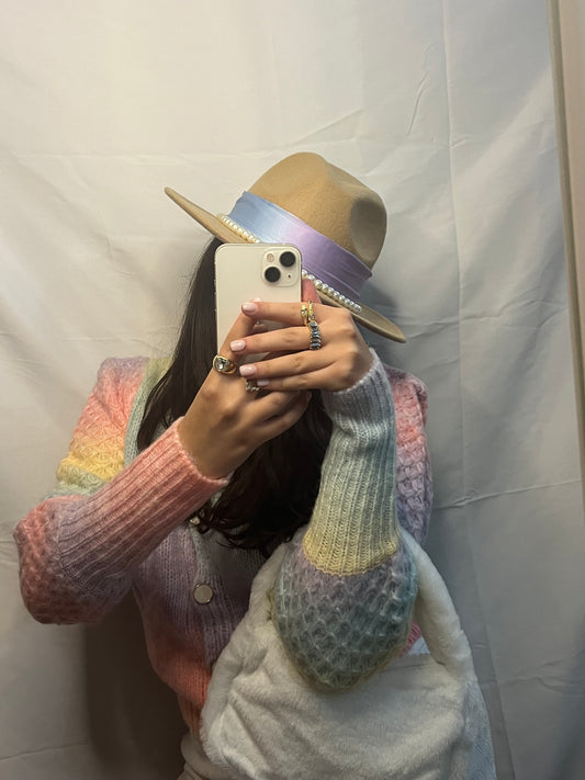 Cappello fedora “butterfly”