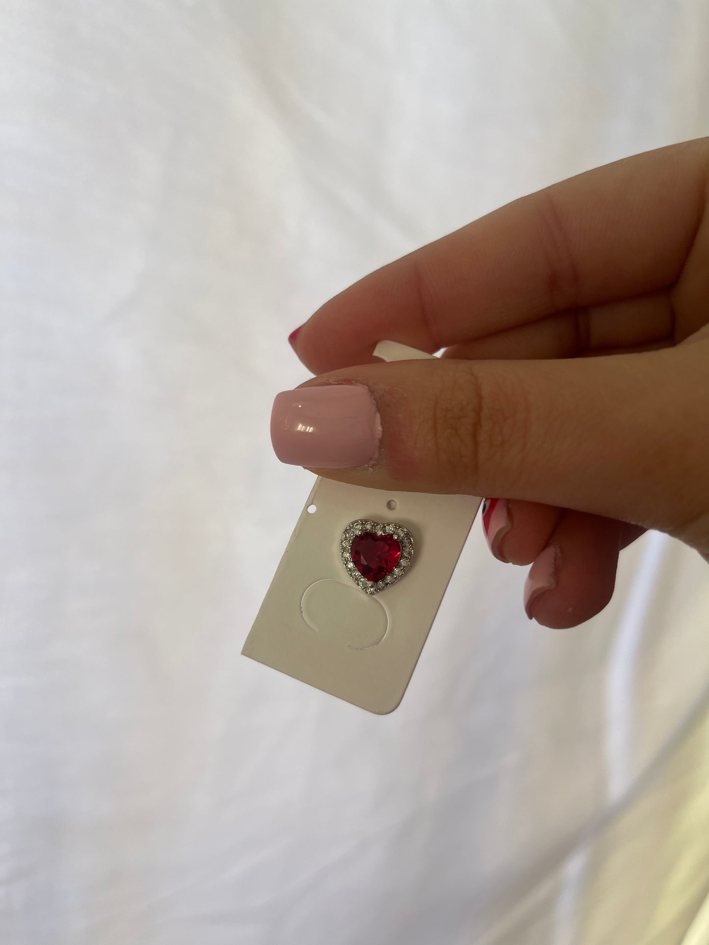 Orecchini diamantini fucsia