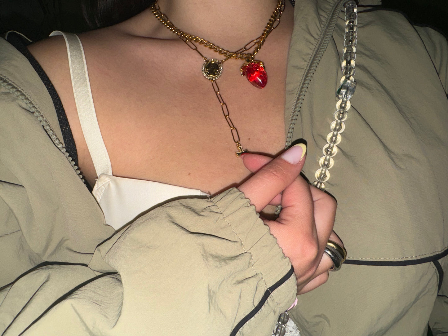 Collana strawberry