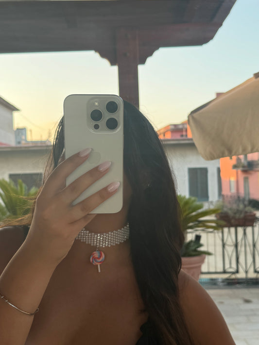 Choker strass