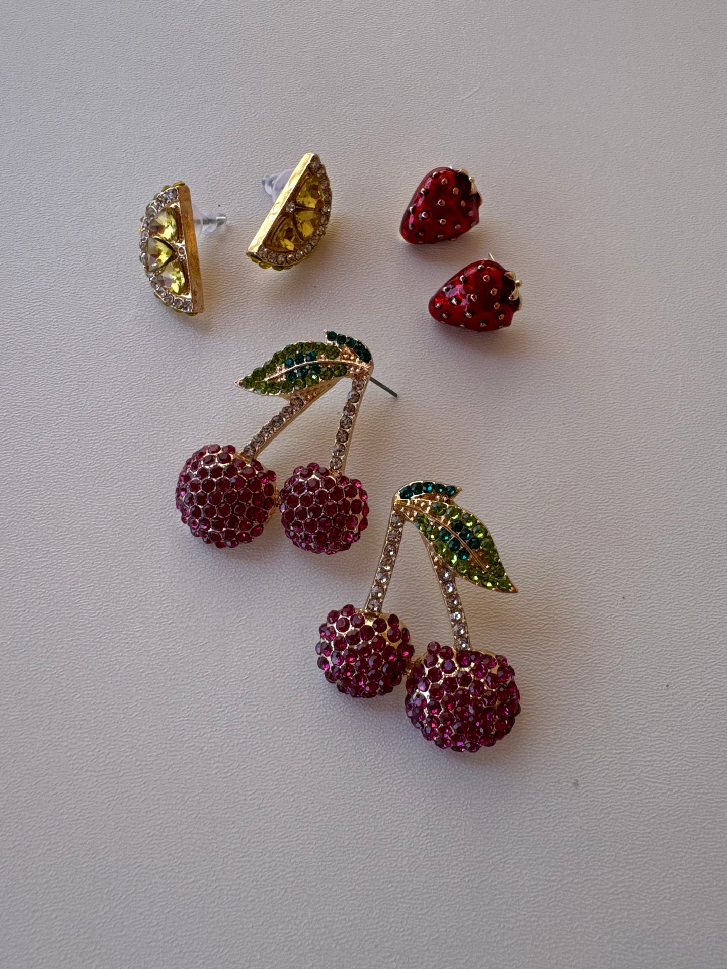 Orecchini frutta