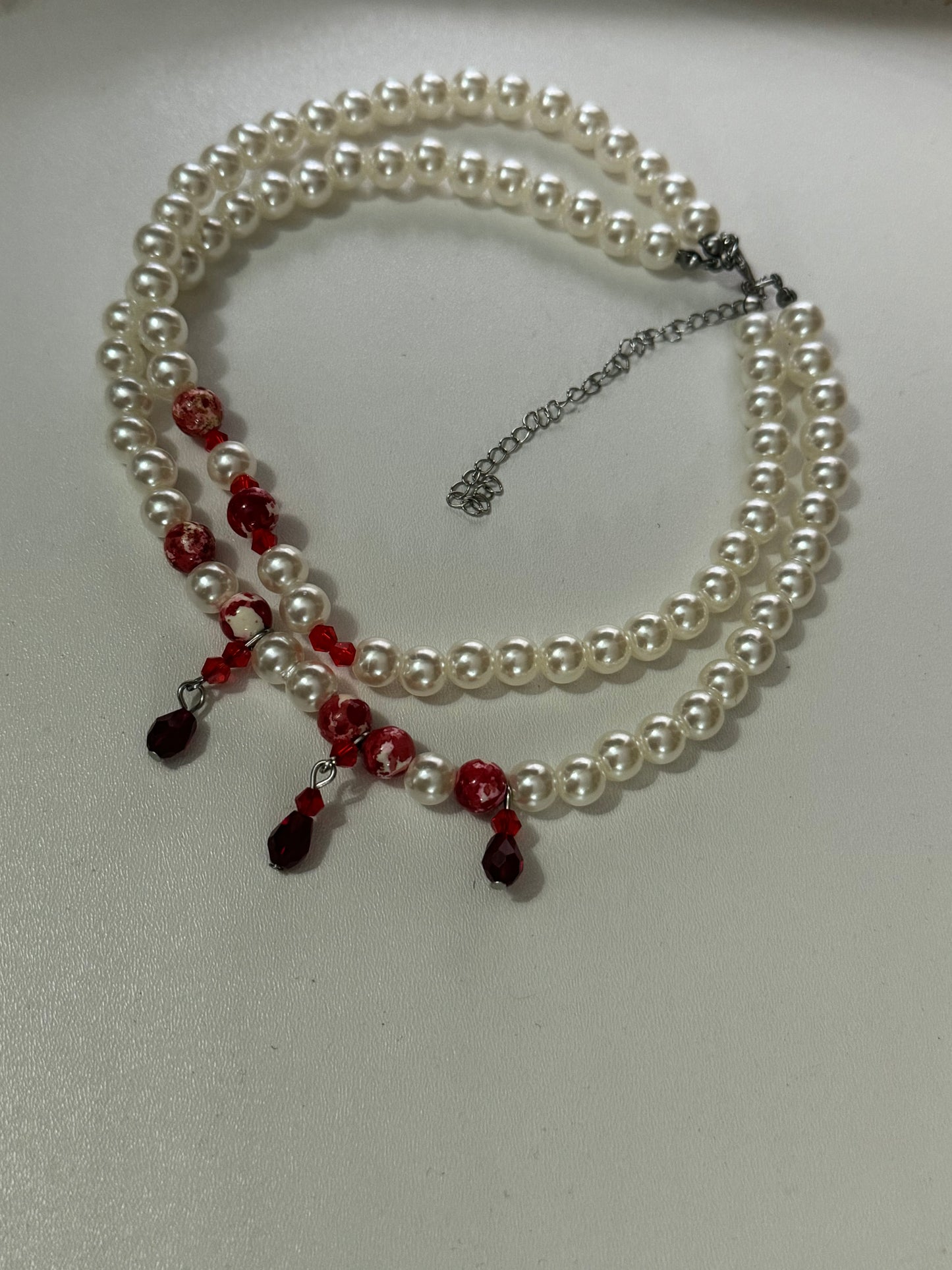 Collana perle e sangue
