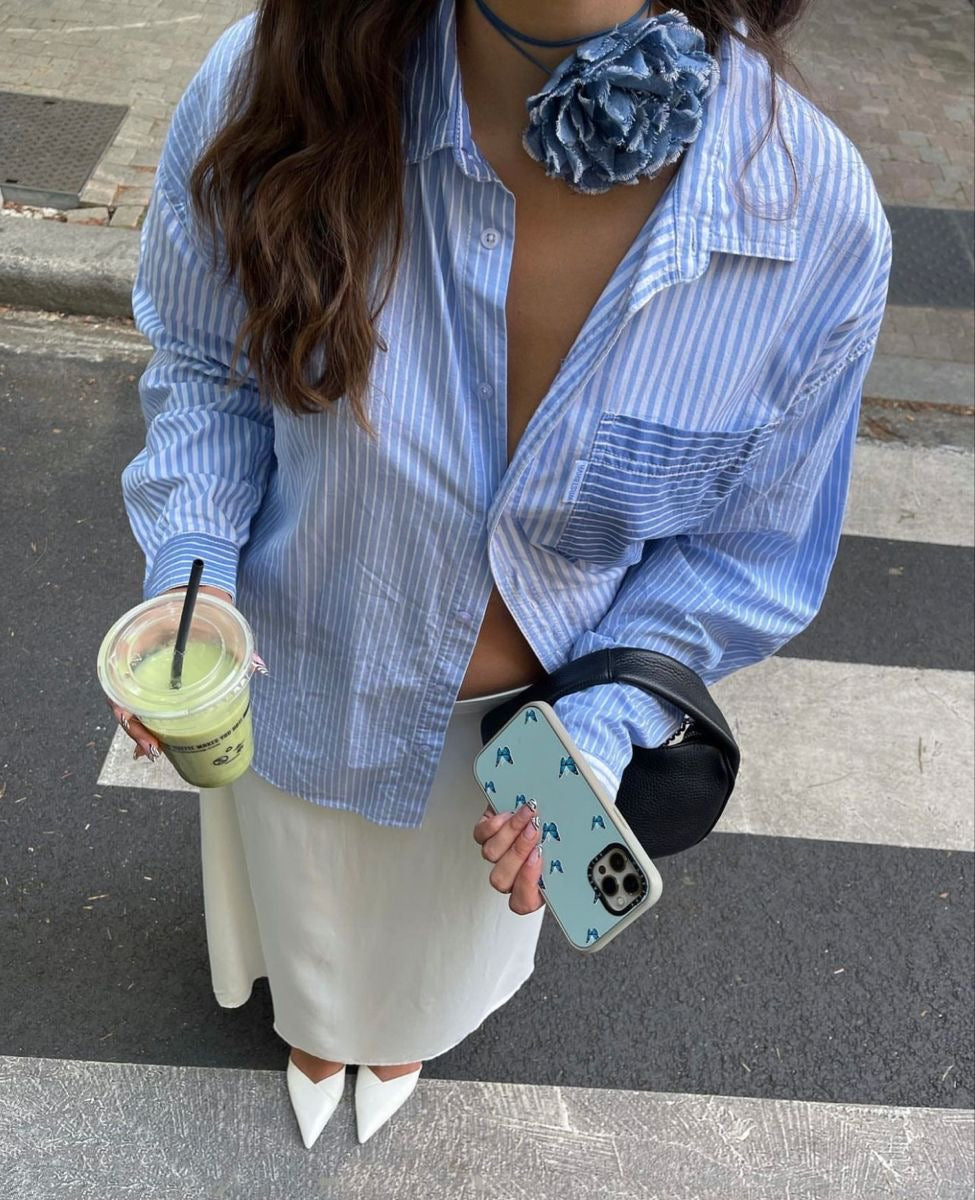 Choker di jeans