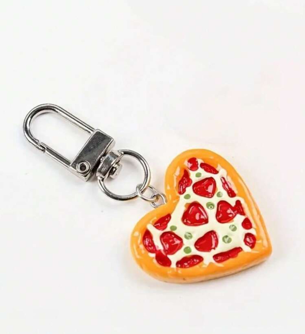 Charms bag Pizza heart