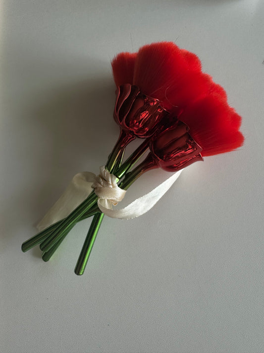 Pennello rosa rossa