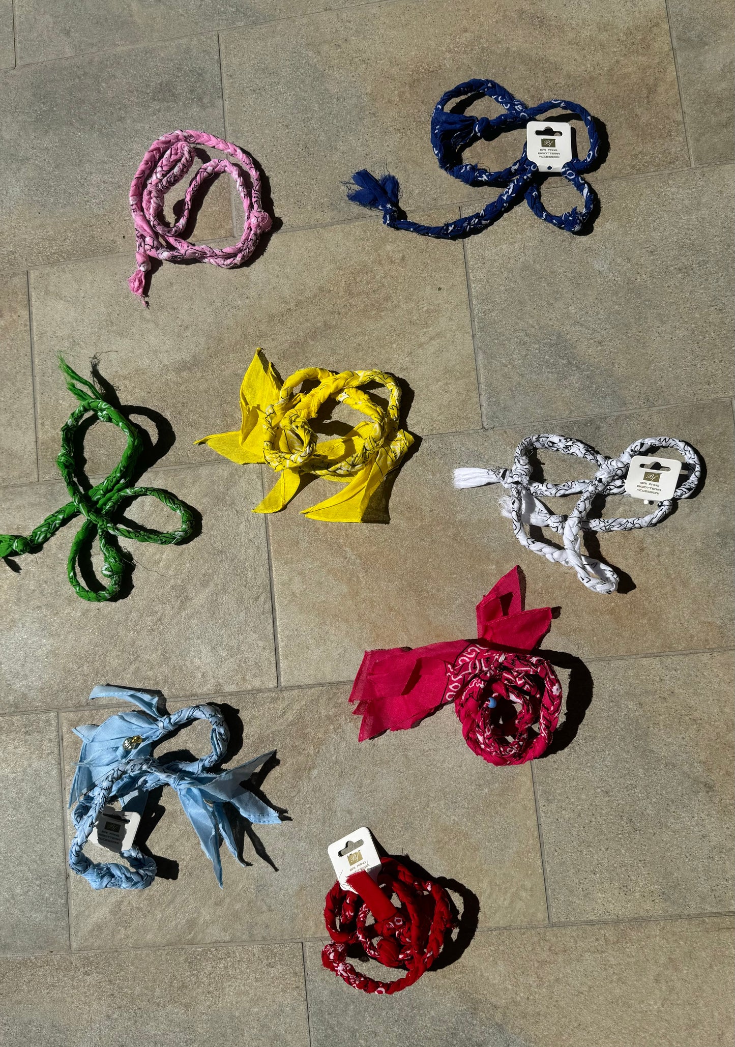 Bandana intrecciata multi uso