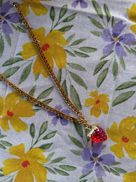 Collana strawberry