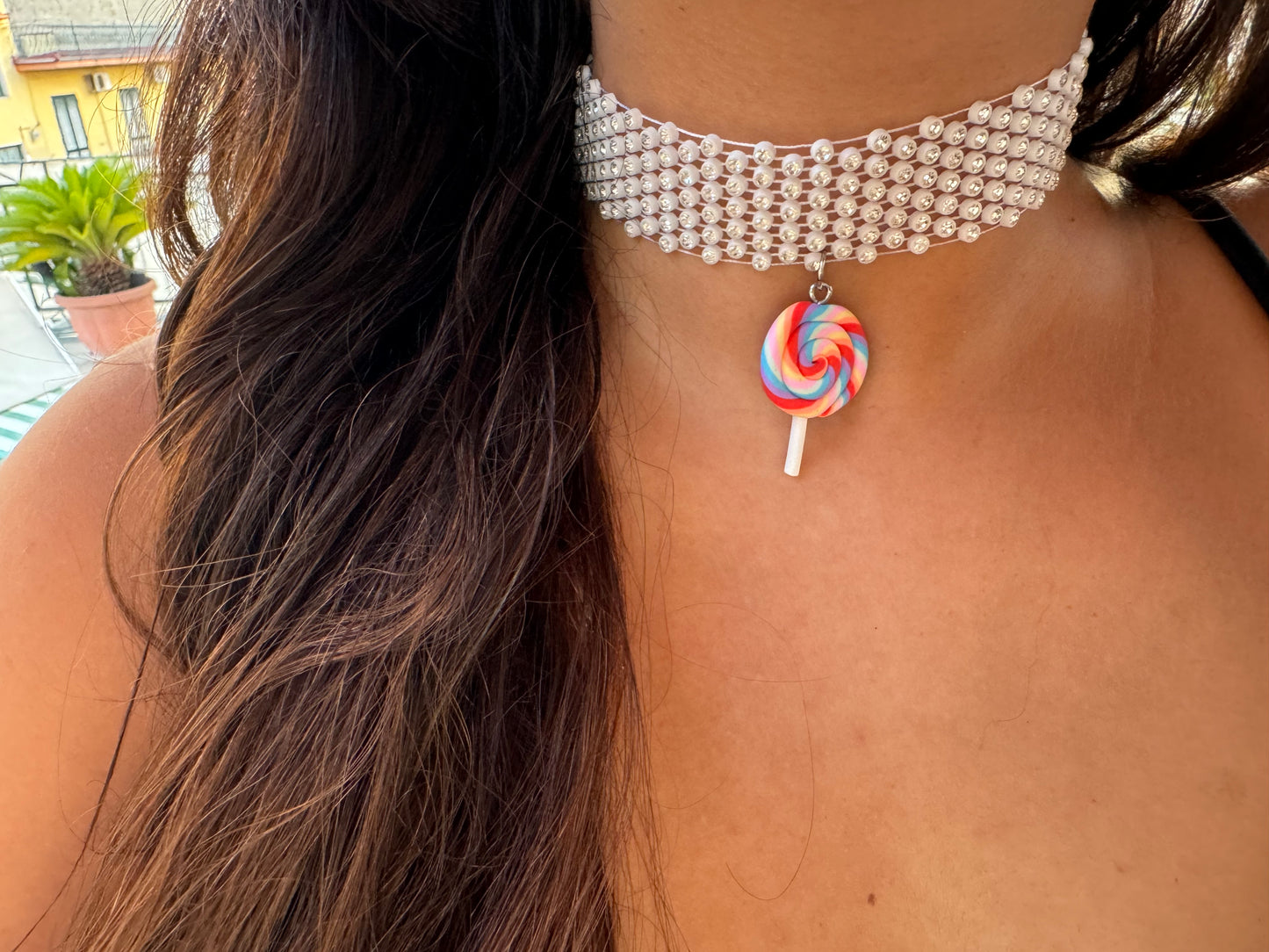 Choker strass