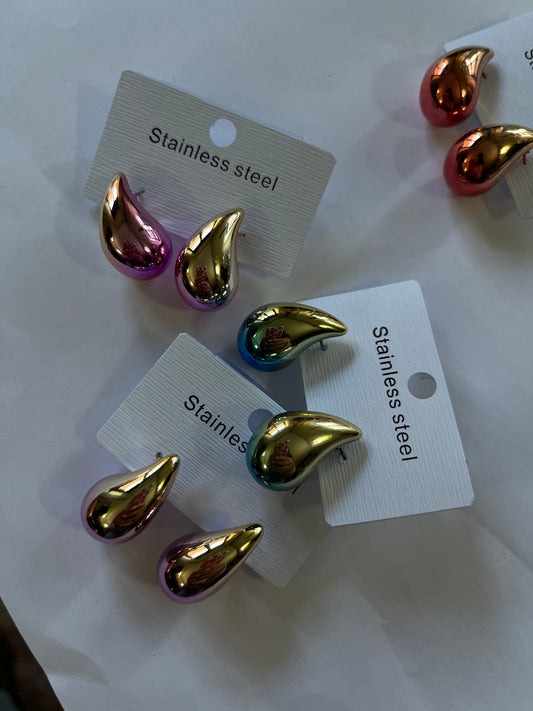 Orecchini drop rainbow