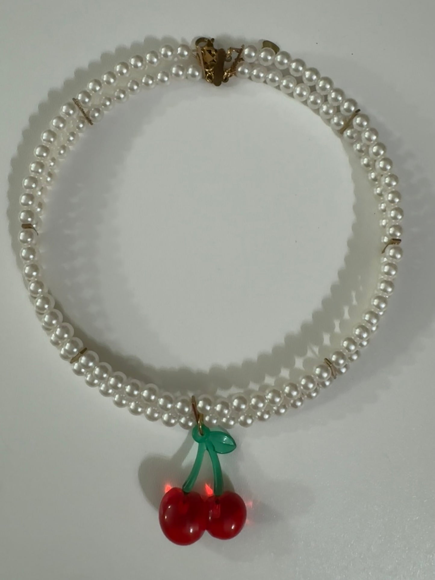 Choker Cherry pearl