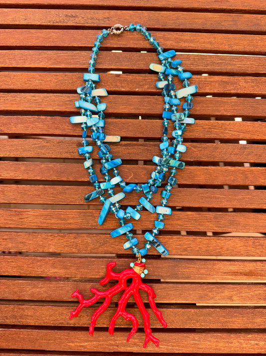 Collana corallo