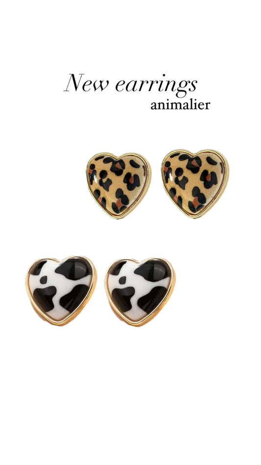 Orecchini animalier