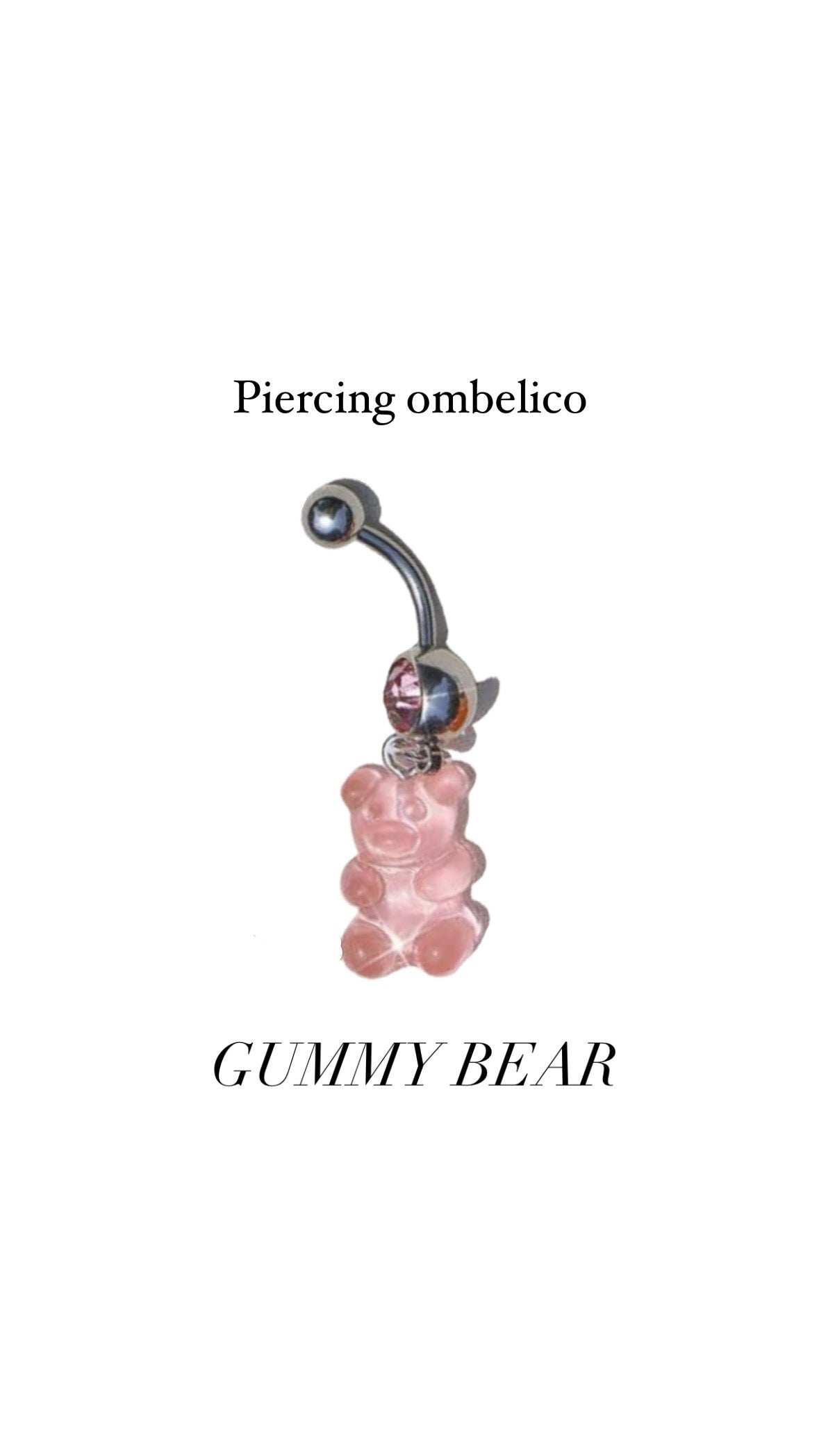 Piercing ombelico