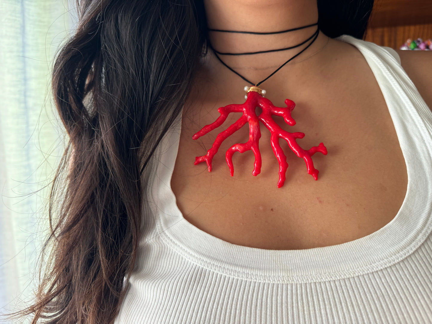 Choker Corallo