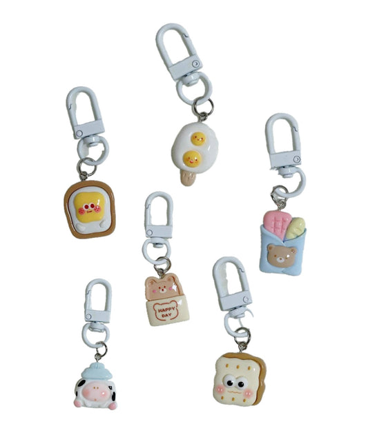 Breakfast Charm bag