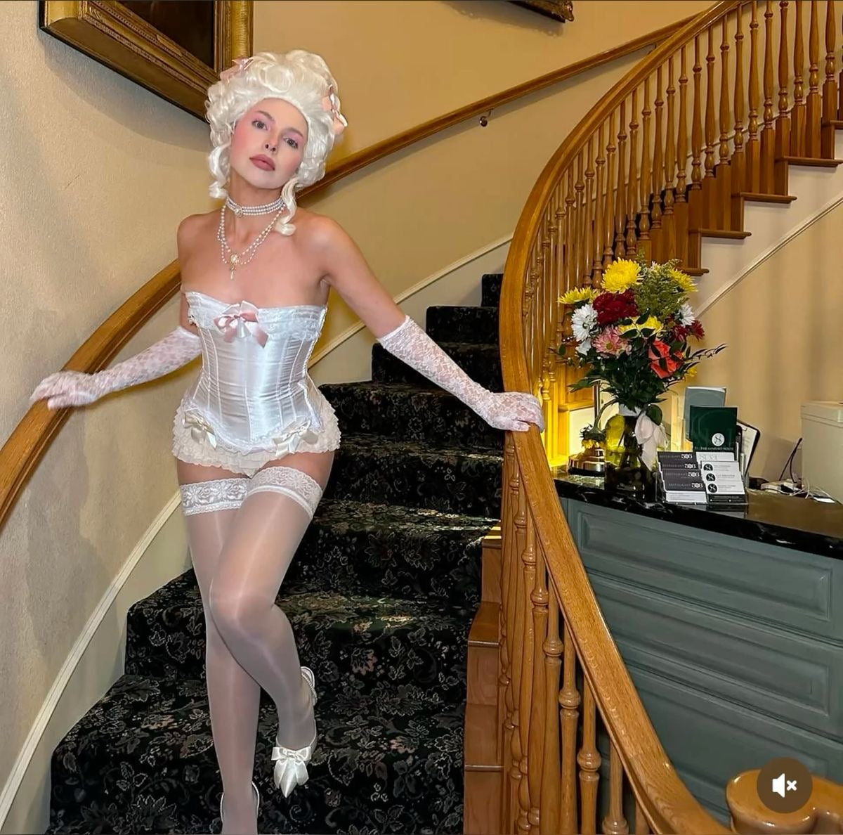 Autoreggenti bianche