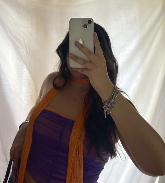 Foulard Peach