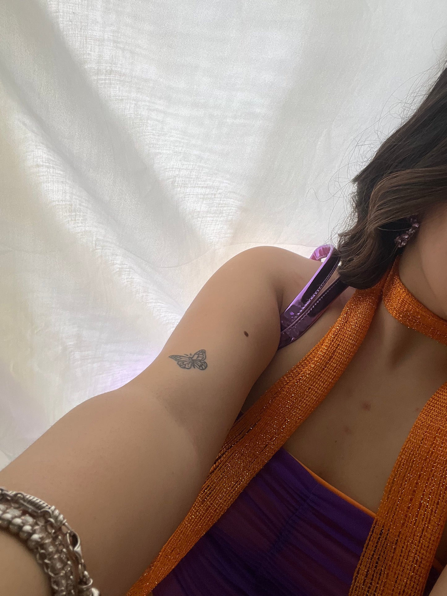 Foulard Peach