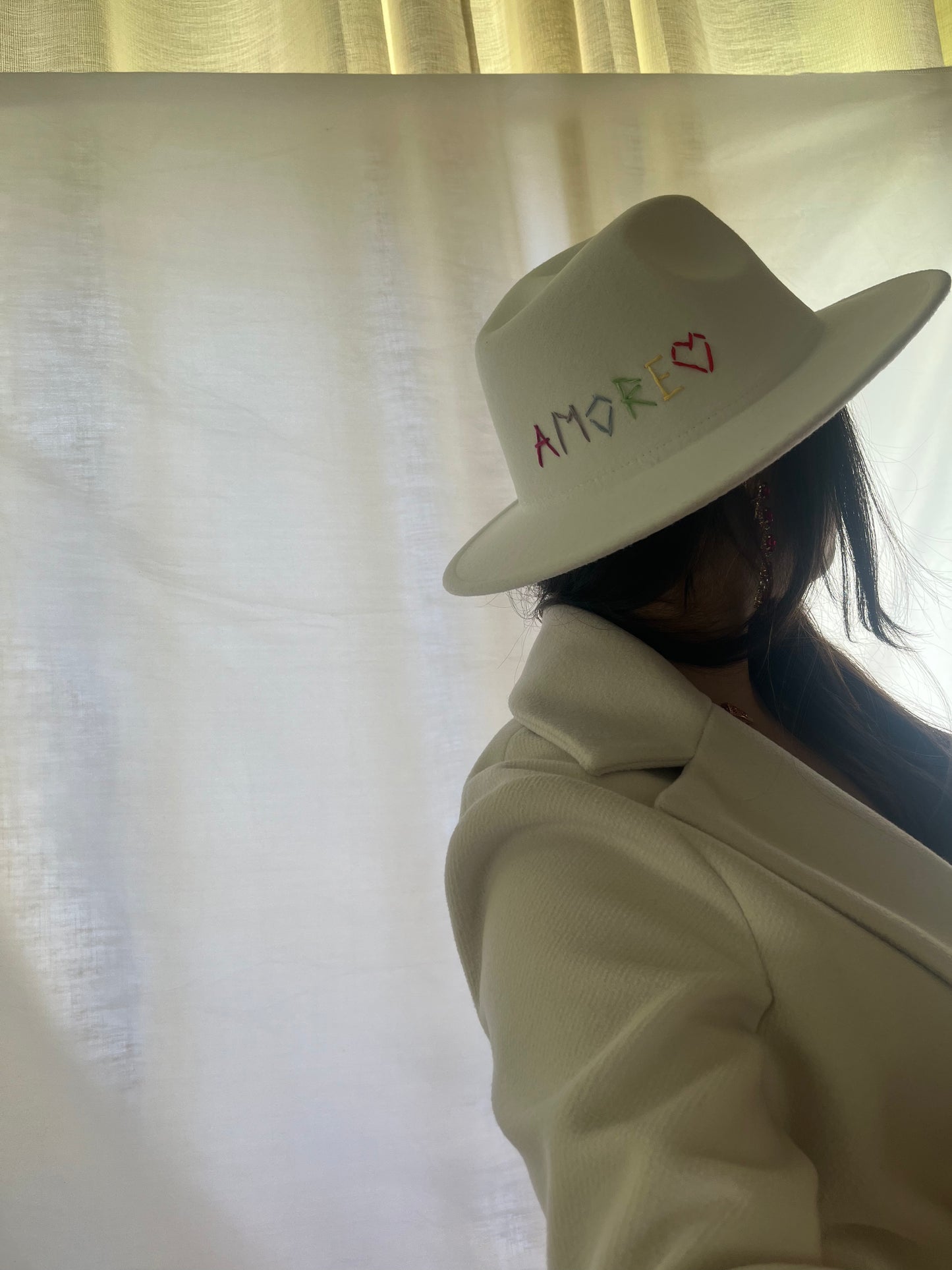 Cappello fedora “amore”