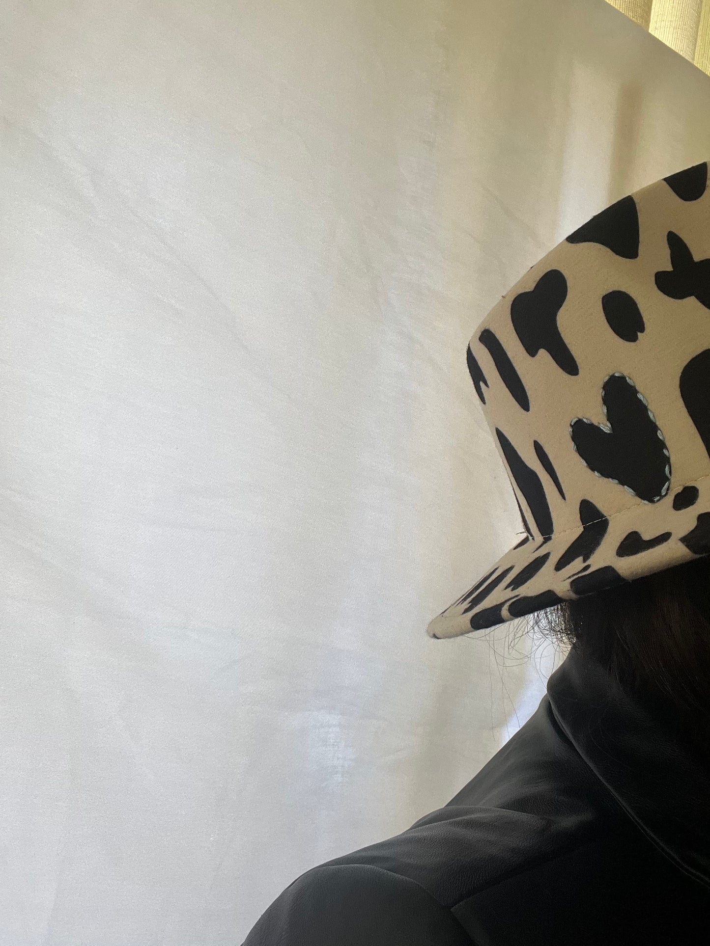 Cappello fedora “cow”