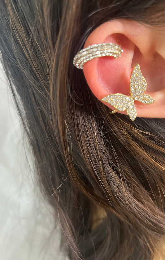 False earring white