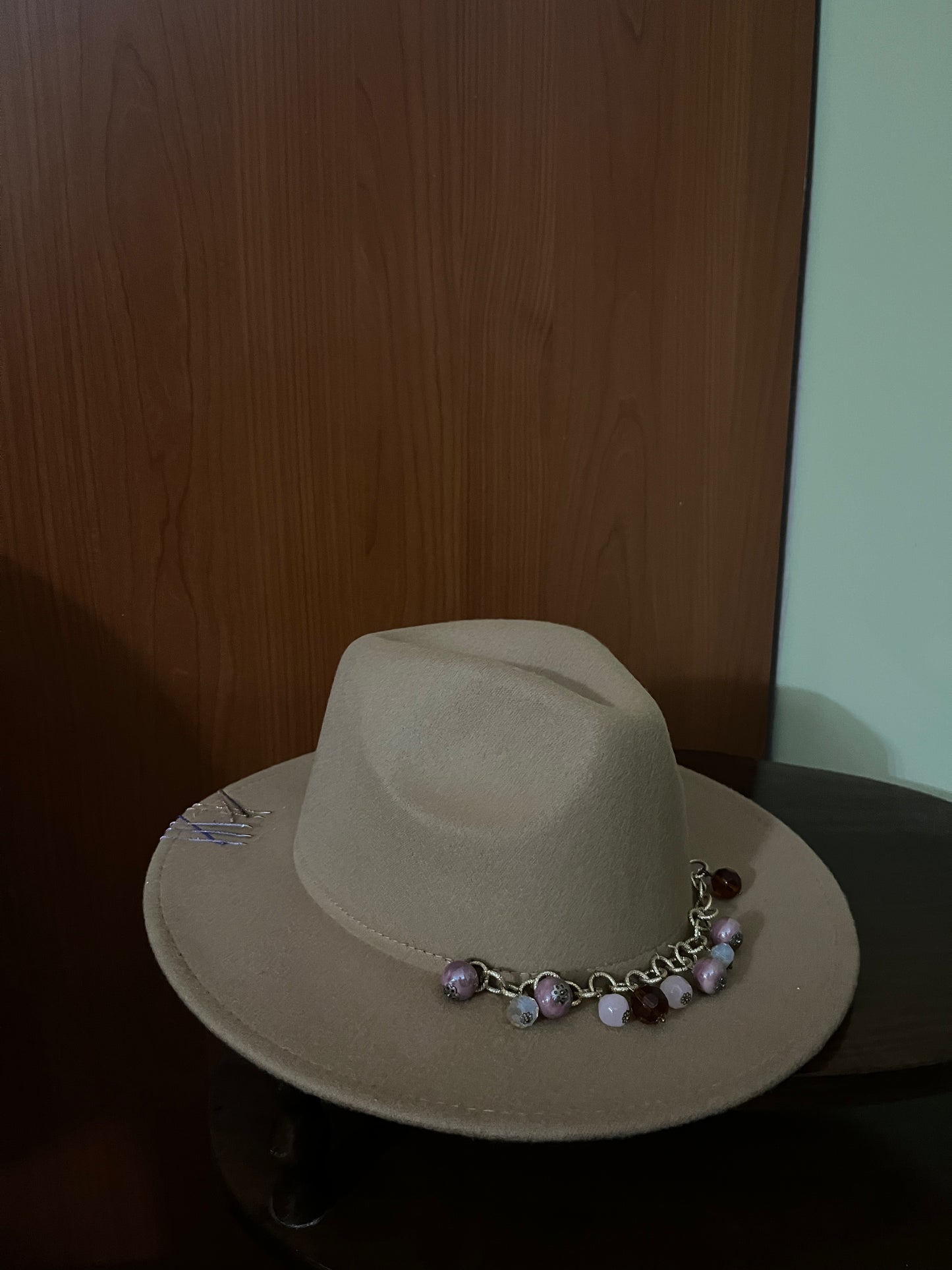 Cappello fedora “purple&brown”