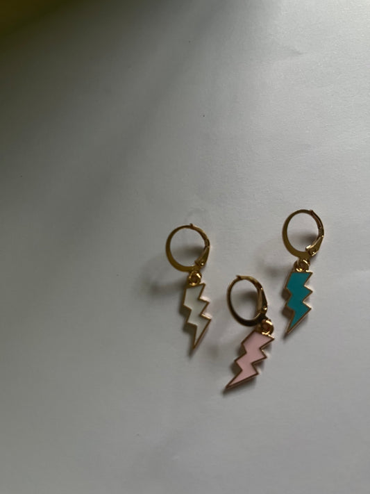 Orecchini “mini fulmine”